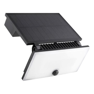 LED prožektorius su jutikliu ir saulės panele FUJI LED/8W/3,7V 2000 mAh IP65