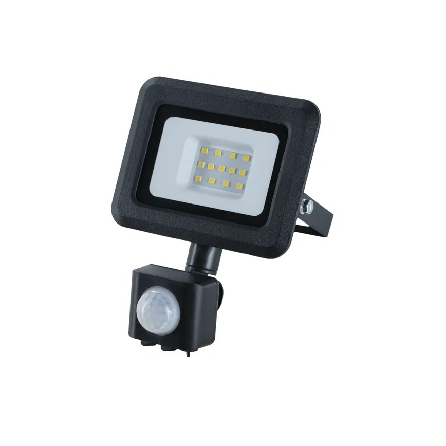LED Prožektorius su jutikliu LED/10W/230V 4000K IP44