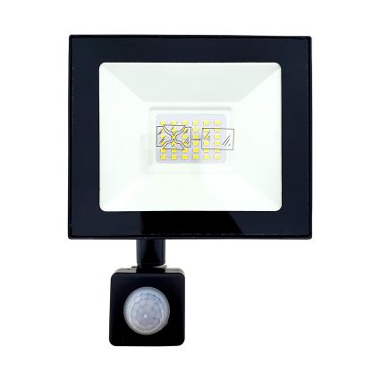 LED Prožektorius su jutikliu LED/20W/230V IP44