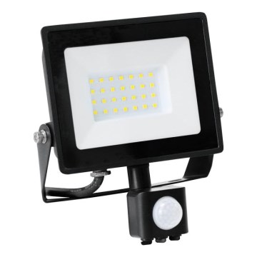 LED prožektorius su jutikliu LED/30W/230V 6500K IP44