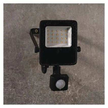 LED prožektorius su jutikliu VISIO LED/10W/230V 4000K IP65