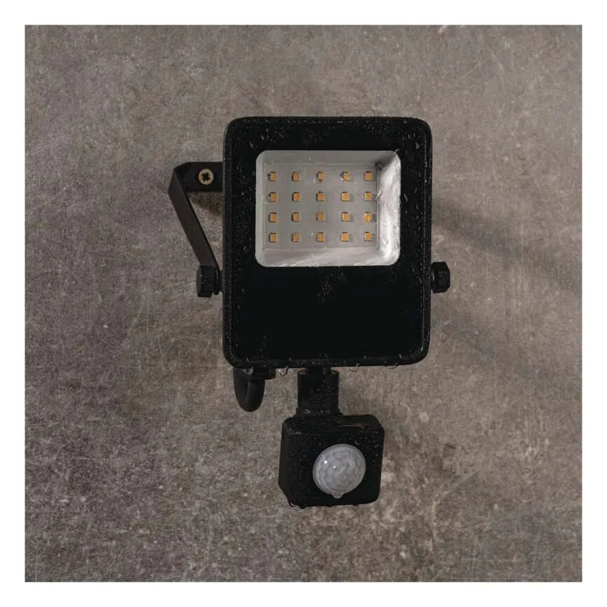 LED prožektorius su jutikliu VISIO LED/10W/230V 4000K IP65