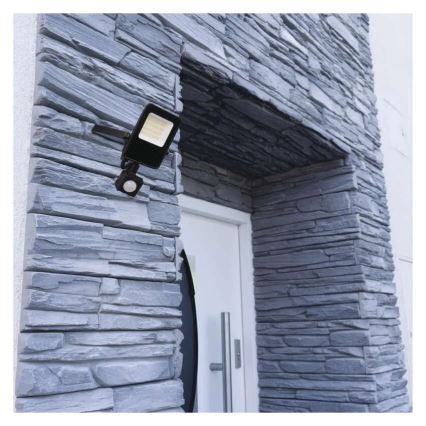 LED prožektorius su jutikliu VISIO LED/20W/230V 4000K IP65
