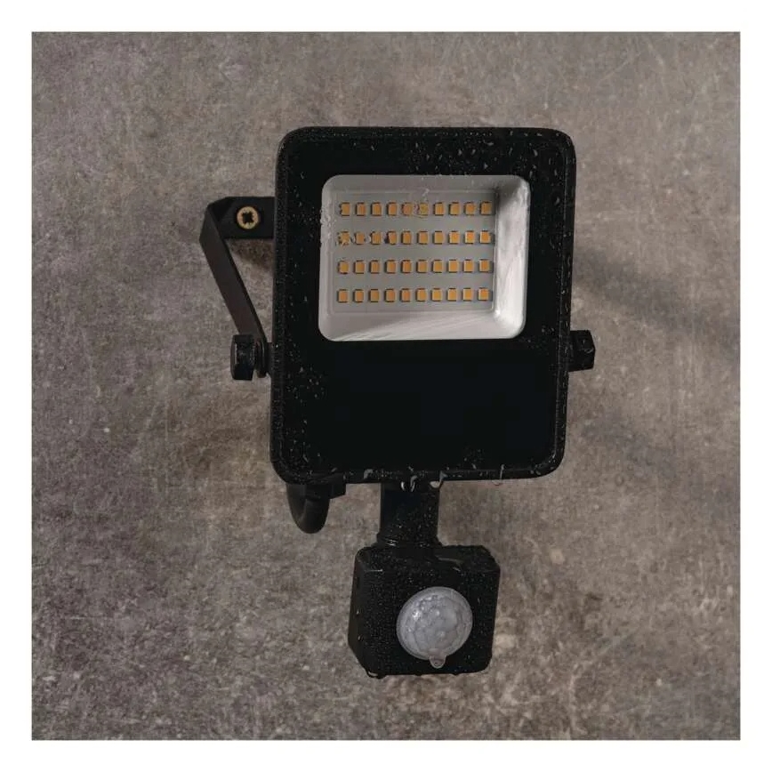 LED prožektorius su jutikliu VISIO LED/20W/230V 4000K IP65