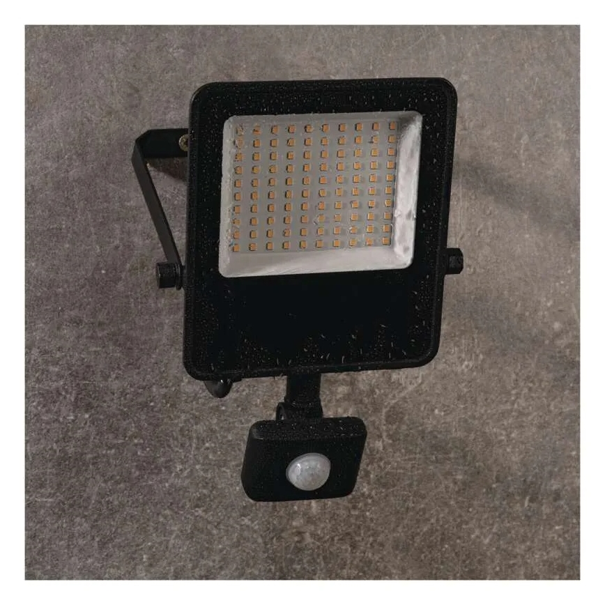 LED prožektorius su jutikliu VISIO LED/50W/230V 4000K IP65