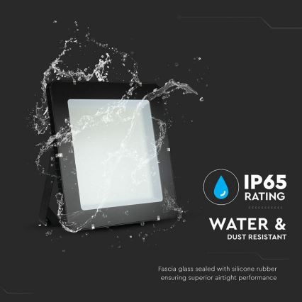 LED prožektorius su SAMSUNG LED lustu/1000W/230V 4000K IP65