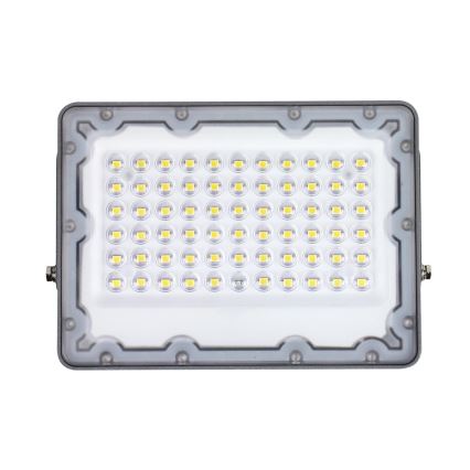 LED Prožektorius su saulės kolektoriumi FOCUS 60W/10000 mAh 3,2V 6000K IP65 + valdymo pultas