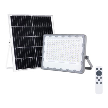 LED prožektorius su saulės moduliu FOCUS LED/100W/15000 mAh 3,2V 6000K IP65 + nuotolinis valdymas