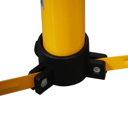 LED prožektorius su stovu 2xLED/30W/230V 6500K IP65 geltonas