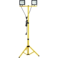 LED Prožektorius su stovu TIGRA 2xLED/50W/230V 4000K IP54 juoda/geltona