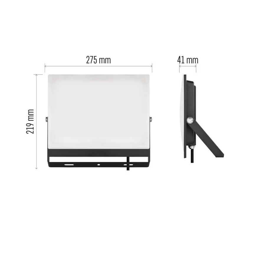 LED prožektorius TAMBO EVO, 100 W, 230 V, 4000 K, IP65, juodas