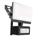LED prožektorius TAMBO EVO su judesio ir sutemų jutikliu LED/10W/230V 4000K IP44 juodas