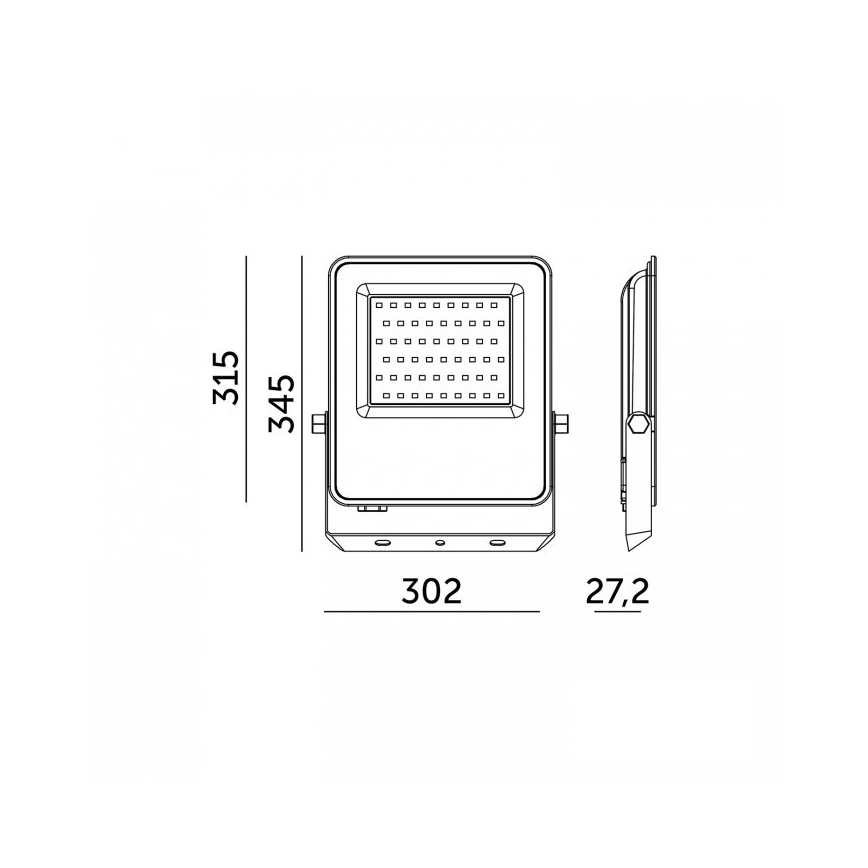 LED prožektorius ULSAN LED/200W/230V 4000K IP65