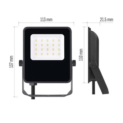 LED Prožektorius VISIO LED/20W/230V 4000K IP65