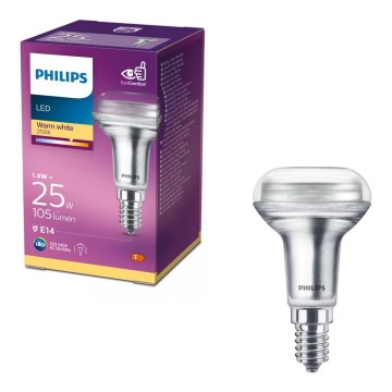 LED reflektorinė lemputė Philips R50 E14/1,4W/230V 2700K