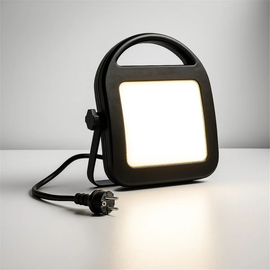 LED reflektorius LED/40W/230V 4000K IP44 juodas