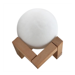 LED Reguliuojama dekoratyvinė lempa MOON LED/1W/5V 300mAh