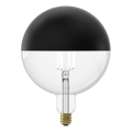 LED reguliuojama filamento lemputė su viršutiniu dangteliu FILAMENT G200 E27/6W/230V 1800K juoda CRI 90