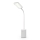 LED reguliuojama įkraunama jutiklinė lanksti stalinė lempa su spaustuku LED/5W/1200 mAh balta