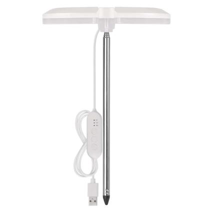 LED reguliuojama interjero lempa augalų auginimui GROW LED/8W/5V