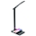 LED Reguliuojama jutiklinė lempa su belaidžiu įkrovimu JOY LED/6W/230V+  USB juoda