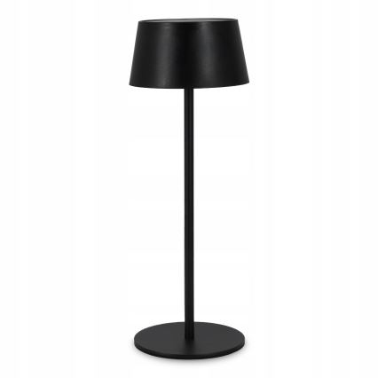 LED reguliuojama jutiklinė saulės lempa LED/3W/5V USB 1800 mAh IP44 juoda