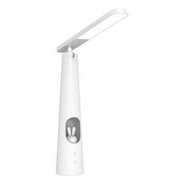 LED reguliuojama jutiklinė stalinė lempa BUNNY LED/7W/230V 2700/4000/6500K balta