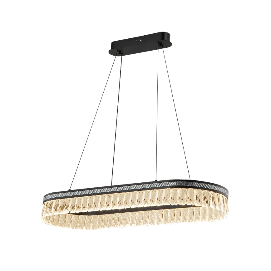 Dimeriuojama LED krištolinė liustra ant troselio THALIA LED/50W/230V 3000-6000K + nuotolinis valdymas