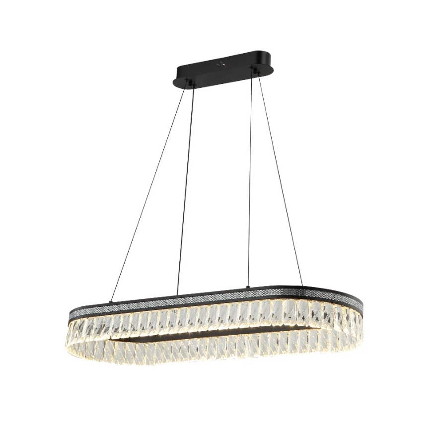 Dimeriuojama LED krištolinė liustra ant troselio THALIA LED/50W/230V 3000-6000K + nuotolinis valdymas