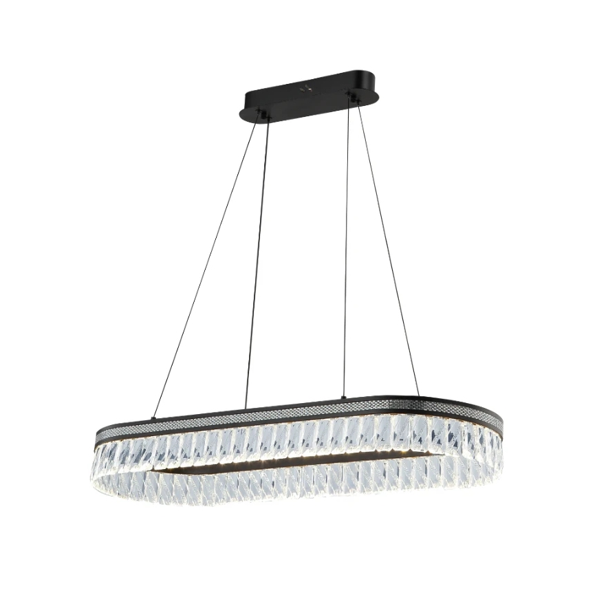 Dimeriuojama LED krištolinė liustra ant troselio THALIA LED/50W/230V 3000-6000K + nuotolinis valdymas
