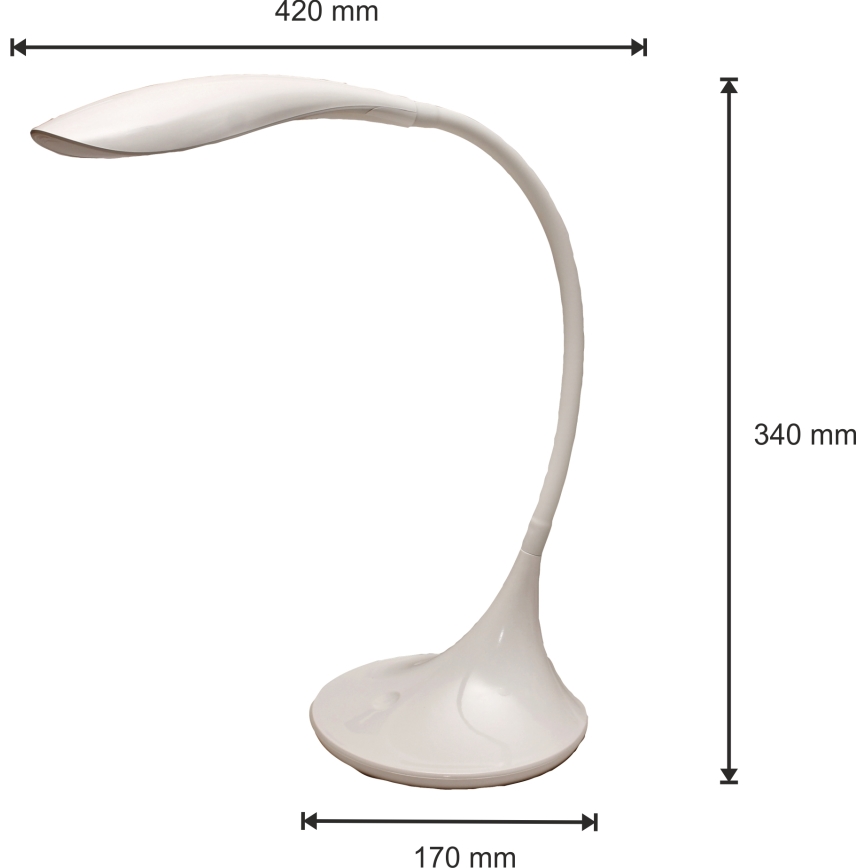 LED Reguliuojama lempa VELA 1xLED/6.5W/230V