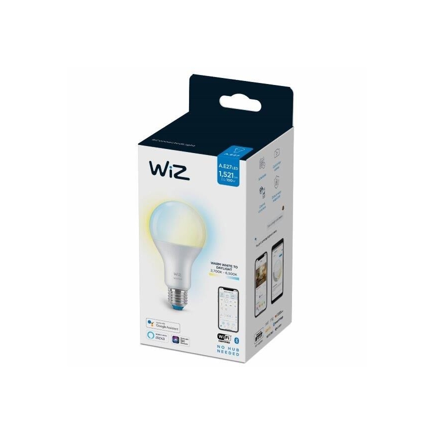 LED Reguliuojama lemputė A67 E27/13W/230V 2700-6500K CRI 90 Wi-Fi - WiZ
