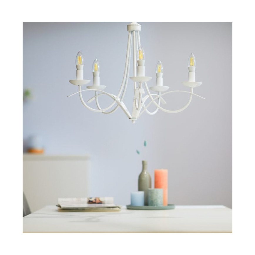 LED Reguliuojama lemputė FILAMENT C35 E14/4,9W/230V 2700-6500K CRI 90 Wi-Fi - WiZ