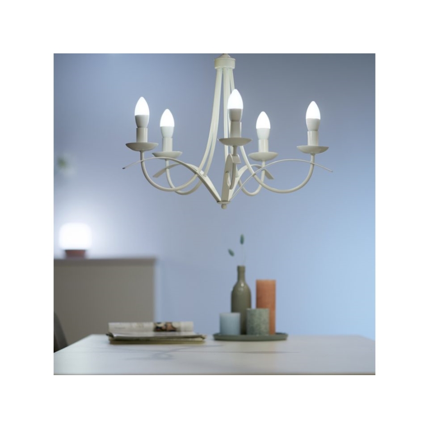 LED Reguliuojama lemputė C37 E14/4,9W/230V 2700-6500K CRI 90 Wi-Fi - WiZ