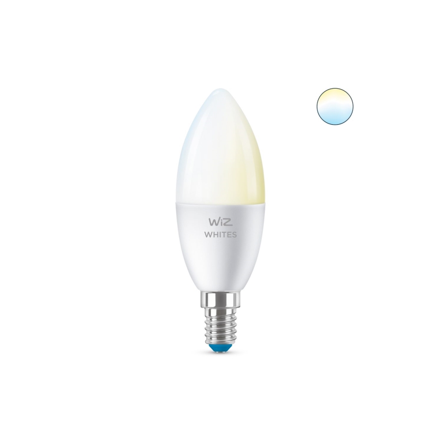 LED Reguliuojama lemputė C37 E14/4,9W/230V 2700-6500K CRI 90 Wi-Fi - WiZ