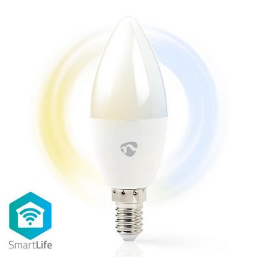 LED Reguliuojama lemputė E14/4,5W/230V Wi-Fi 2700-6500K
