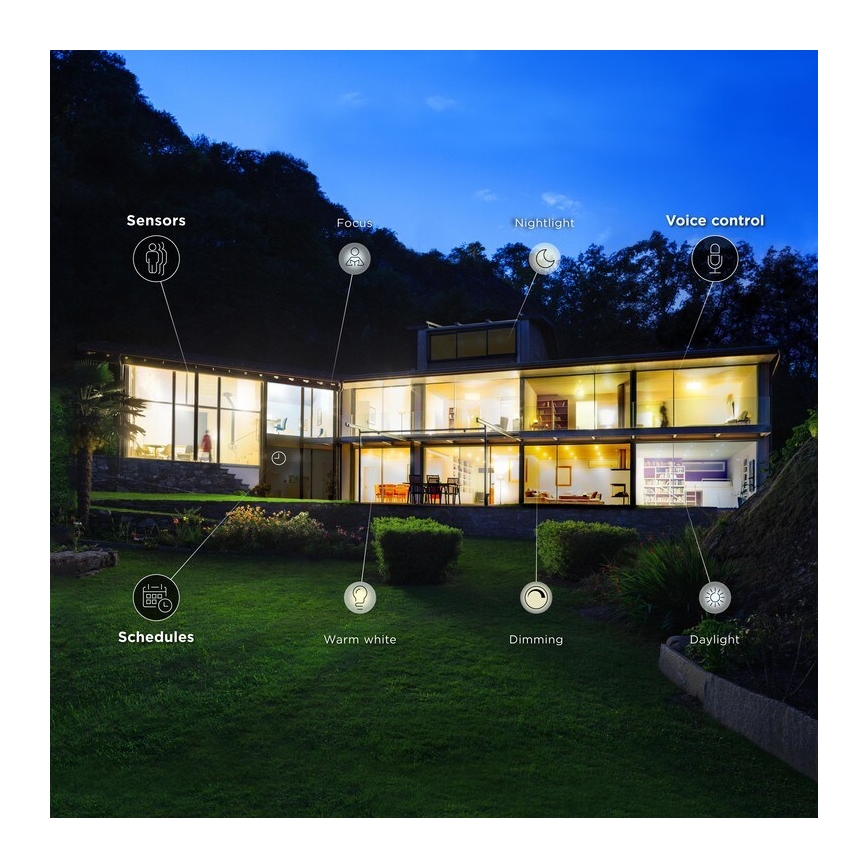 LED Reguliuojama lemputė E14/6,5W/230V 2700-6500K Wi-Fi - WiZ