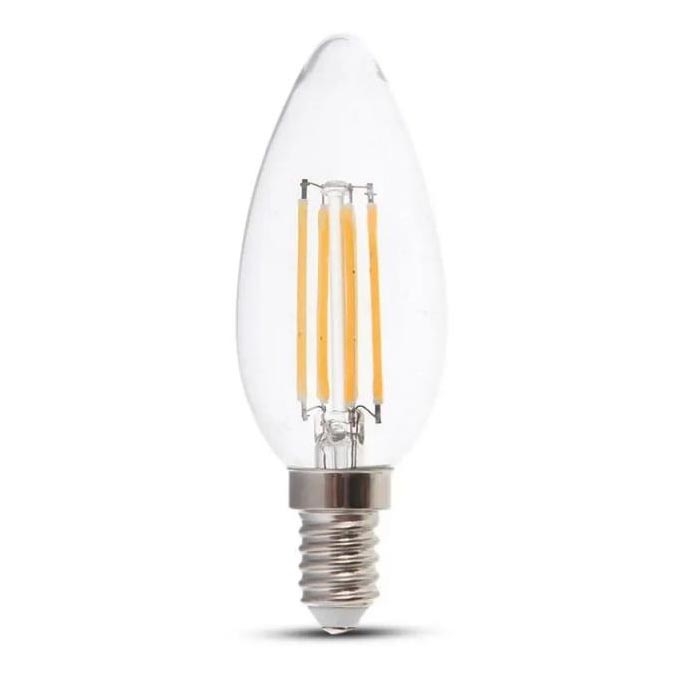 LED Reguliuojama lemputė FILAMENT E14/4W/230V 3000K