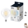 LED Reguliuojama lemputė FILAMENT G125 E27/7W/230V 2700-6500K CRI 90 Wi-Fi - WiZ