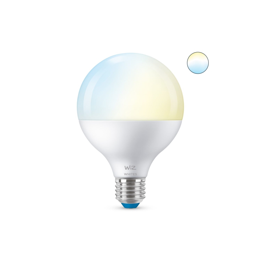 LED Reguliuojama lemputė G95 E27/11W/230V 2700-6500K CRI 90 Wi-Fi - WiZ