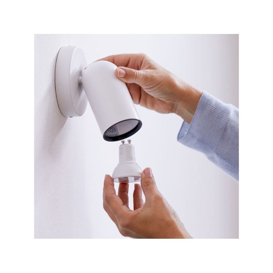 LED Reguliuojama lemputė PAR16 GU10/4,7W/230V 2700-6500K CRI 90 Wi-Fi - WiZ