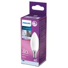 LED Reguliuojama lemputė Philips B35 E14/4,5W/230V 4000K