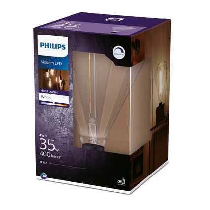 LED Reguliuojama lemputė Philips E27/4W/230V 3000K