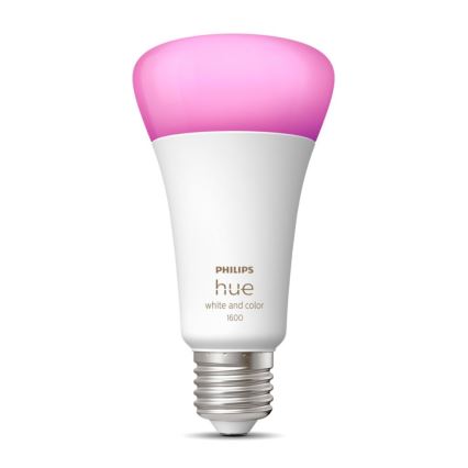 LED Reguliuojama lemputė Philips Hue White And Color Ambiance A67 E27/13,5W/230V 2000-6500K