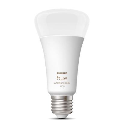 LED Reguliuojama lemputė Philips Hue White And Color Ambiance A67 E27/13,5W/230V 2000-6500K