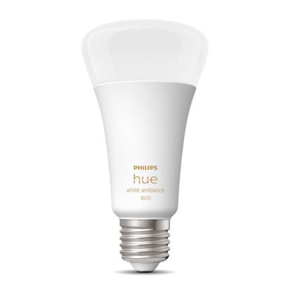 LED Reguliuojama lemputė Philips Hue WHITE AMBIANCE E27/13W/230V 2200-6500K