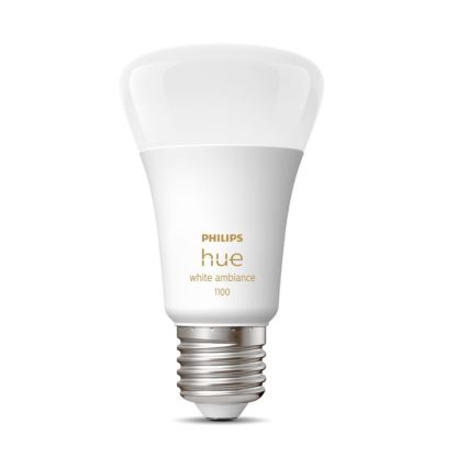 LED Reguliuojama lemputė Philips Hue WHITE AMBIANCE E27/8W/230V 2200-6500K