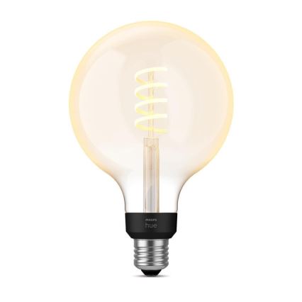 LED Reguliuojama lemputė Philips Hue WHITE AMBIANCE G125 E27/7W/230V 2200-4500K