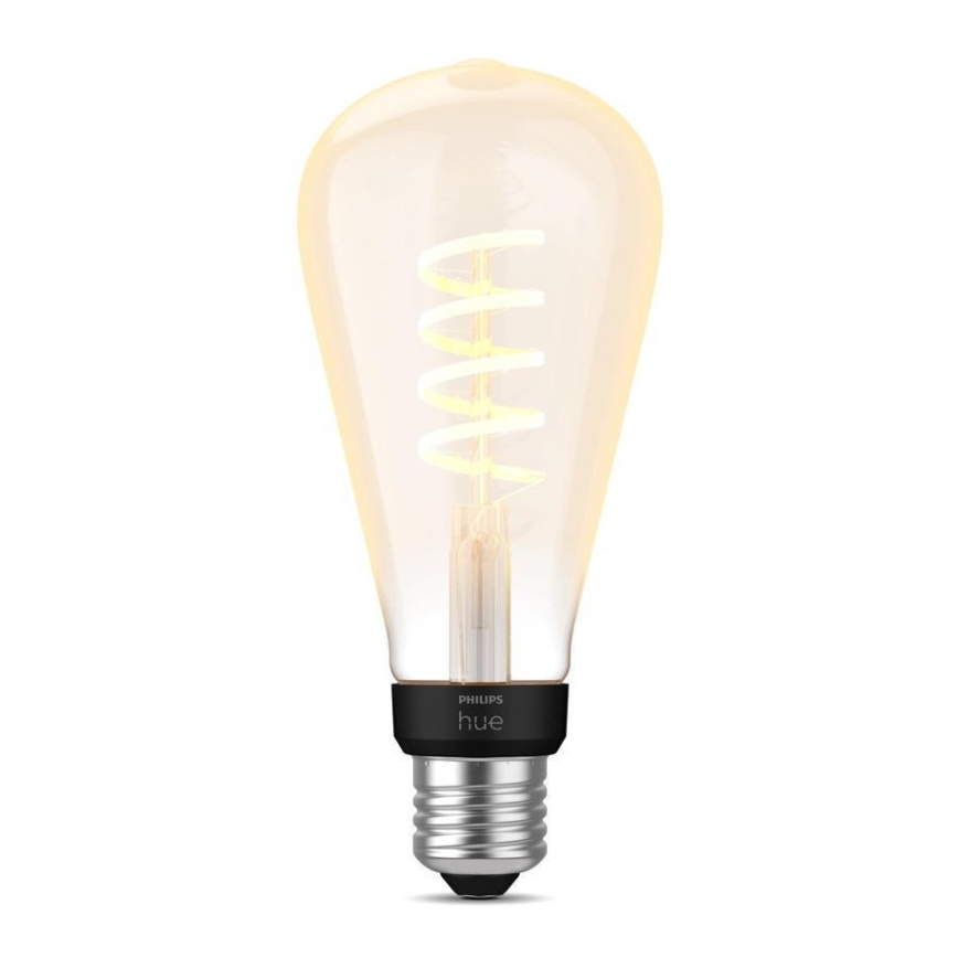 LED Reguliuojama lemputė Philips Hue WHITE AMBIANCE ST72 E27/7W/230V 2200-4500K