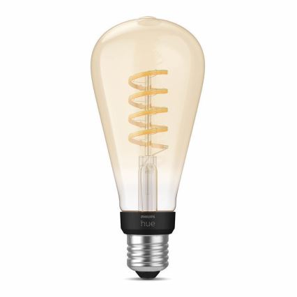 LED Reguliuojama lemputė Philips Hue WHITE AMBIANCE ST72 E27/7W/230V 2200-4500K